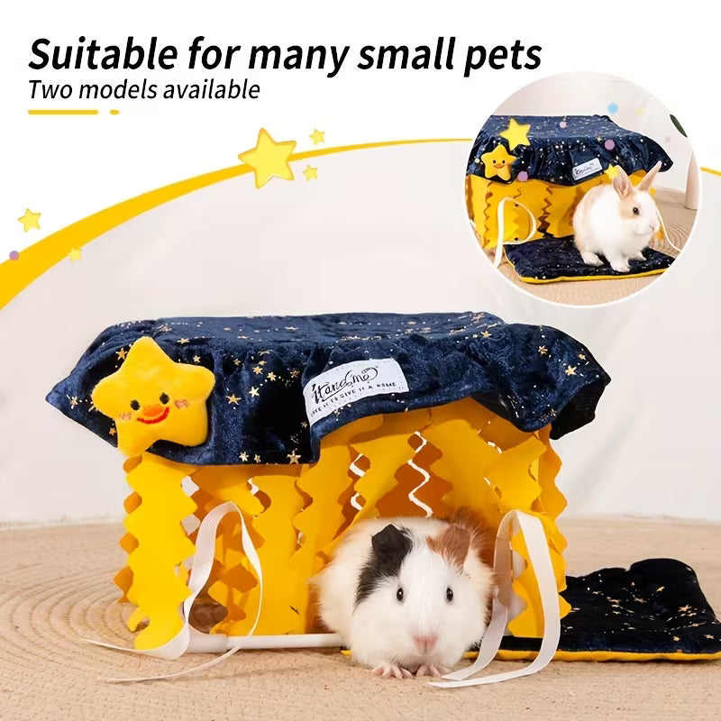 Small Pet Tassel Bed Tunnel Hideout
