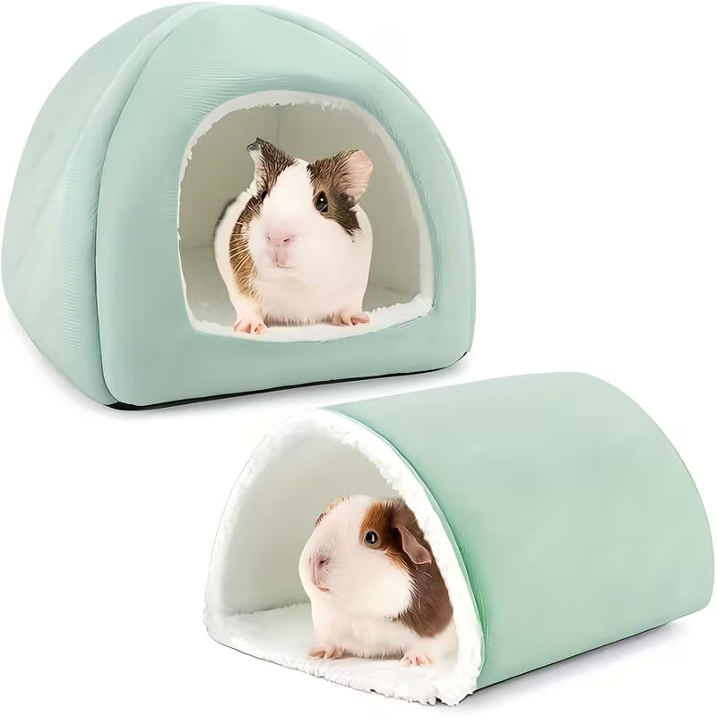 Washable Small Pet Bed & Play Tunnel