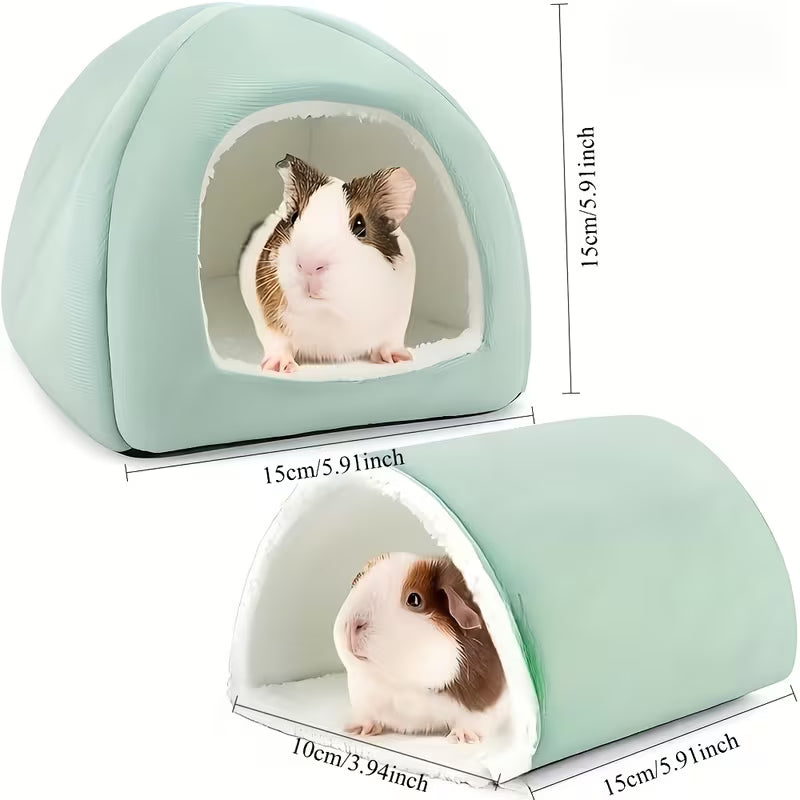 Washable Small Pet Bed & Play Tunnel